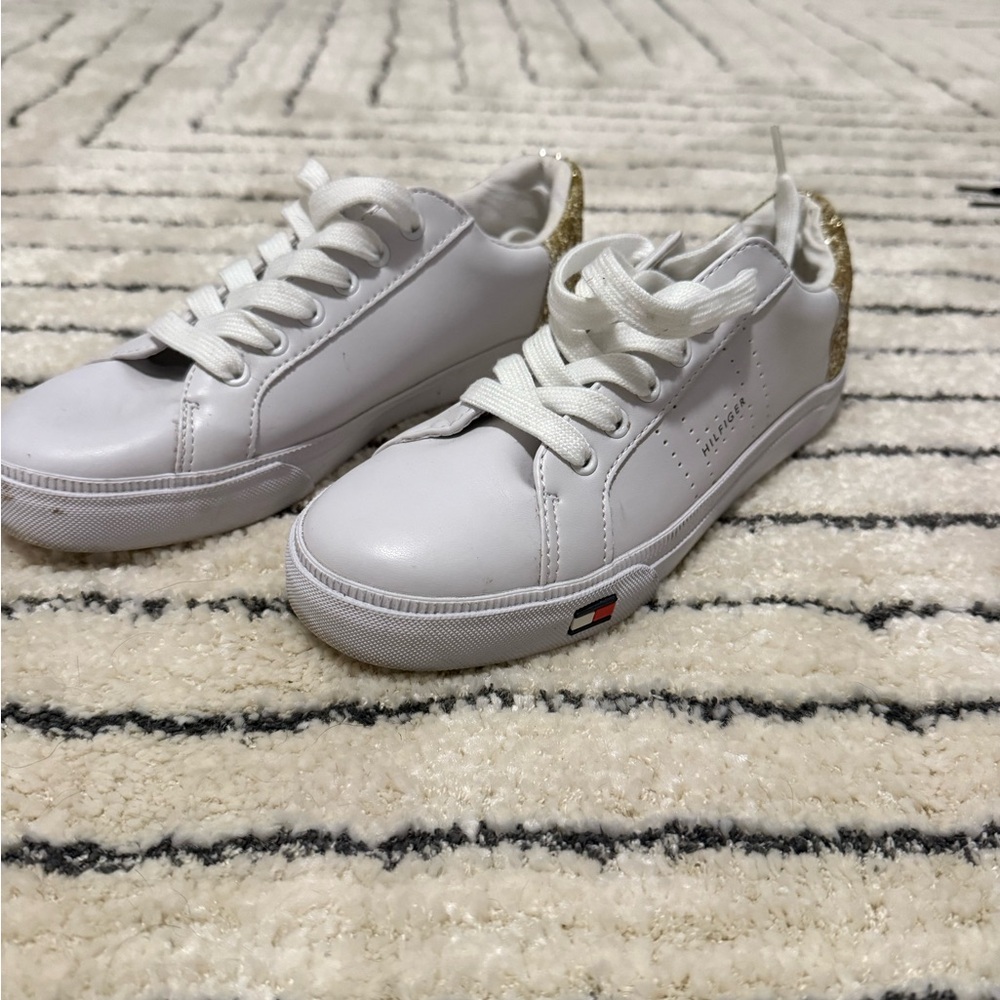 Tommy Hilfiger White Casual Shoes